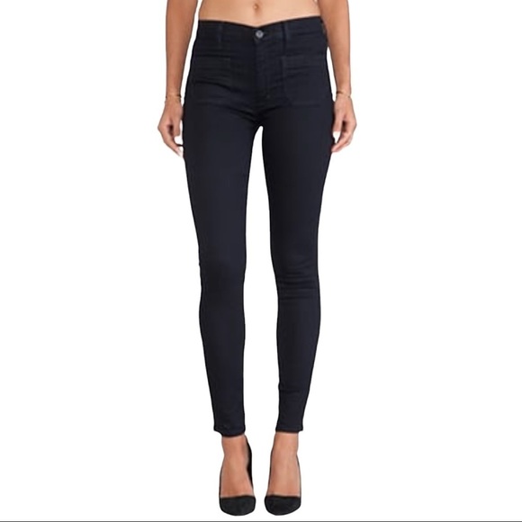 Hudson Quinn High Waist Super Skinny Storm Jeans Women’s Size 26 - Picture 1 of 10